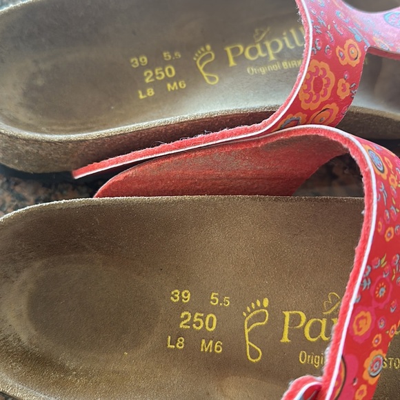 Birkenstock Papillio Gizeh sz39 EUC - Picture 2 of 6